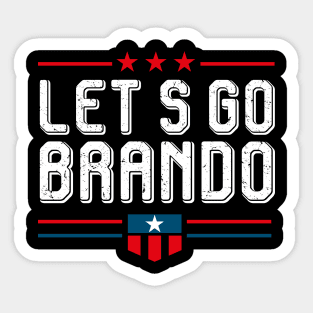 Let's go brandon Sticker